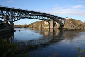 Reversing Falls Bridge in Saint John