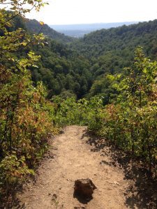 view from Dundas Peak hike