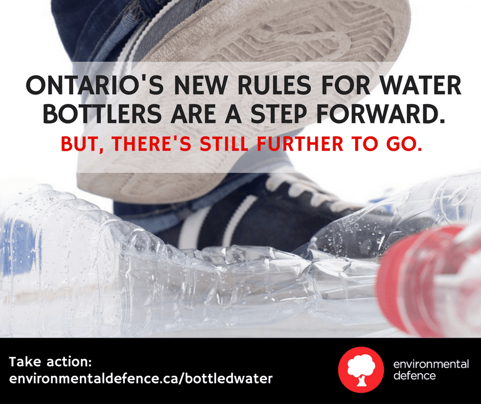 Ontario water takings announcement-1