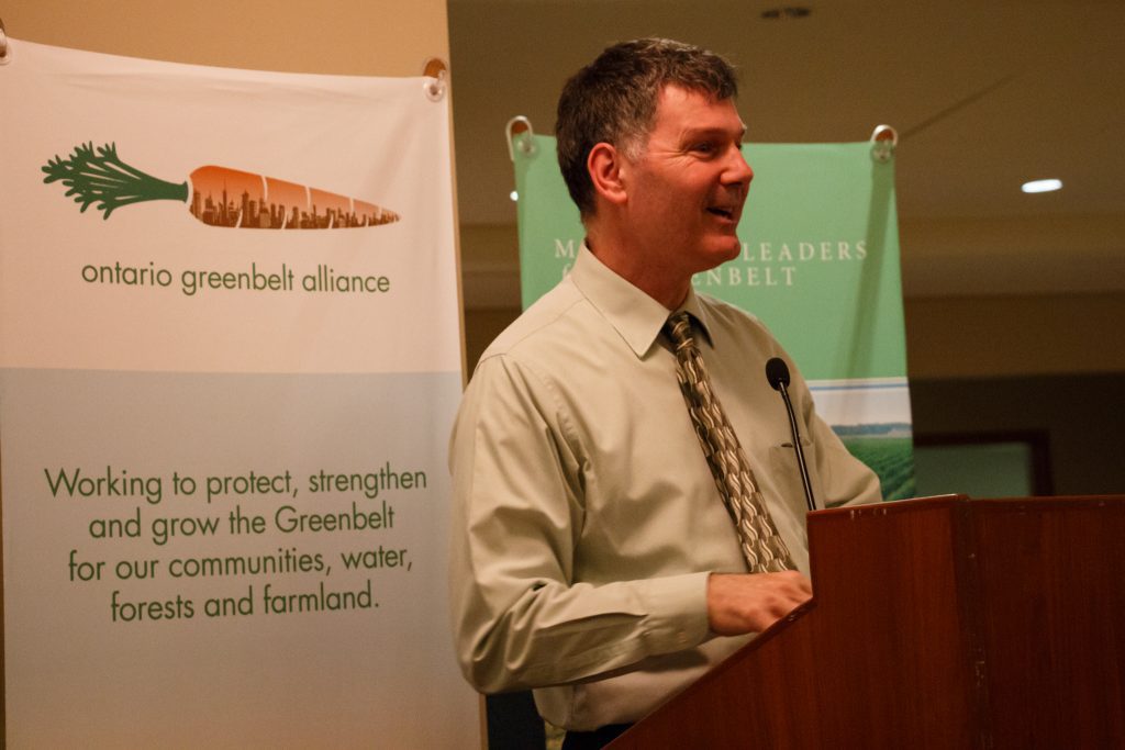 Glenn De Baeremaeker, Deputy Mayor, City of Toronto and Co-Founder and Co-Chair, Municipal Leaders for the Greenbelt