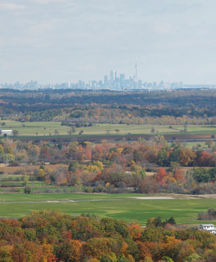 Ontario's Greenbelt is a protected area of farmland, forests, wetlands, and watersheds.