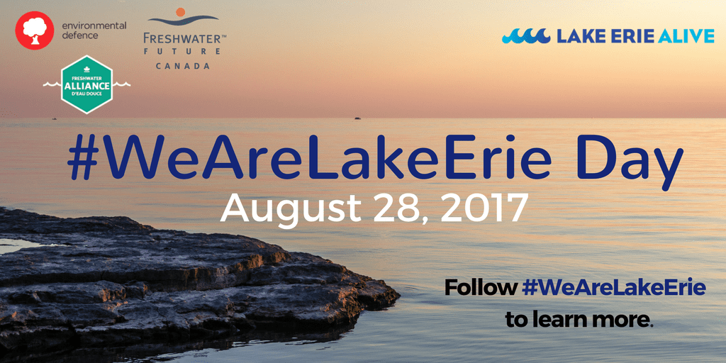 #WeAreLakeErie Day graphic
