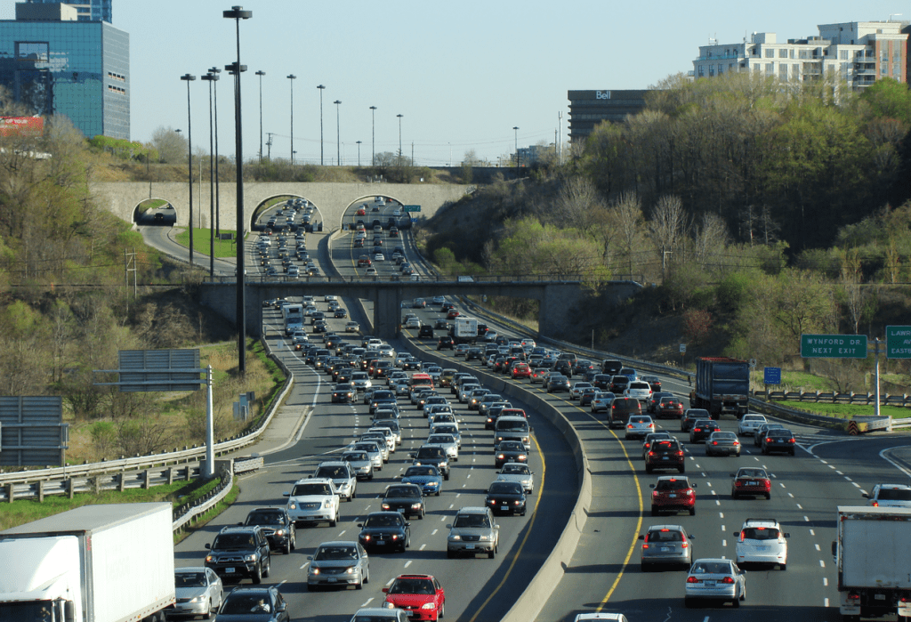 traffic congestion, air pollution