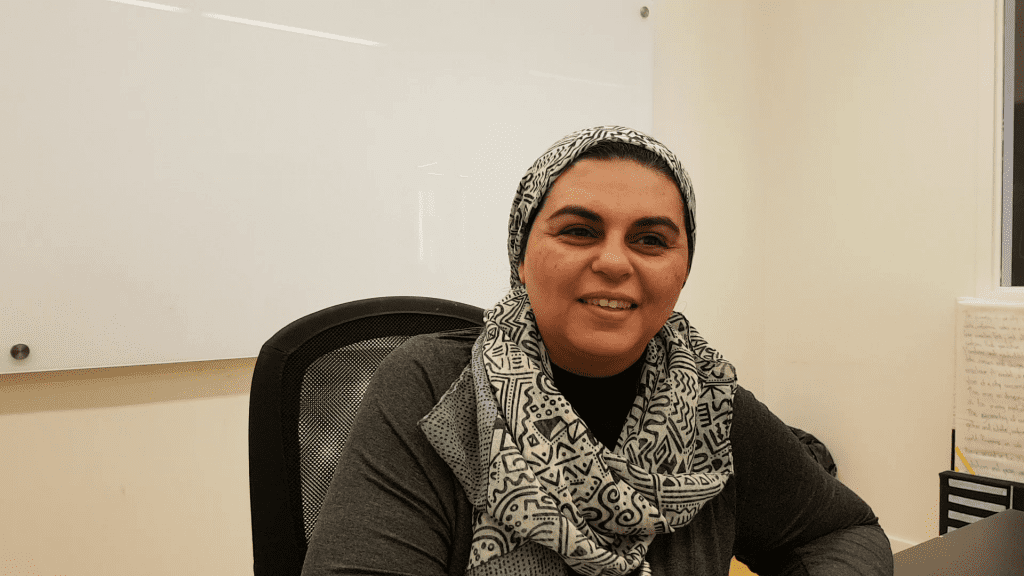 Rania talks about sharing climate change knowledge with her community