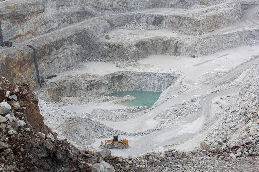 Responsible aggregate quarry