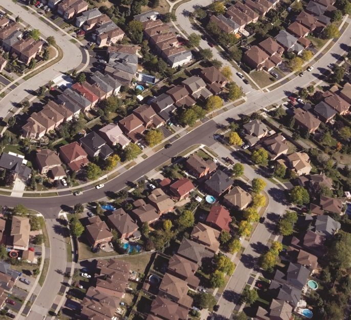 Ugly sprawl subdivision