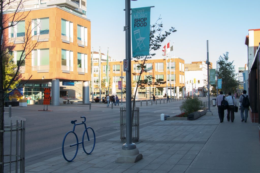 A smart growth community that has a mix of housing and transportation options. 