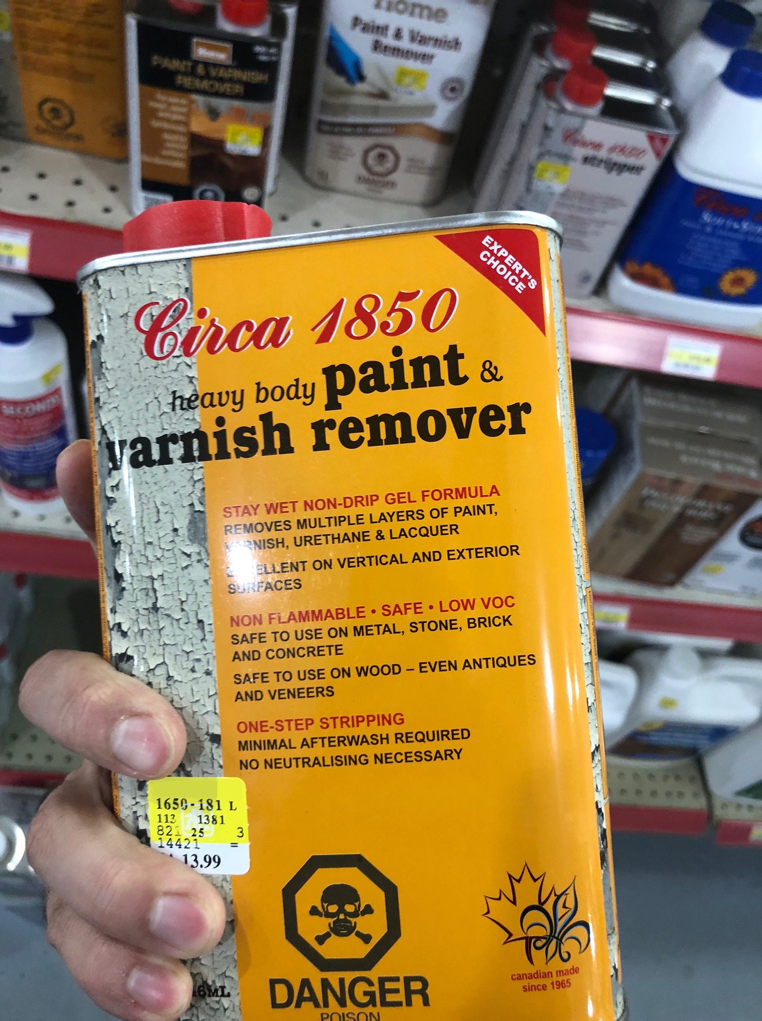 paint stripper at Home Hardware