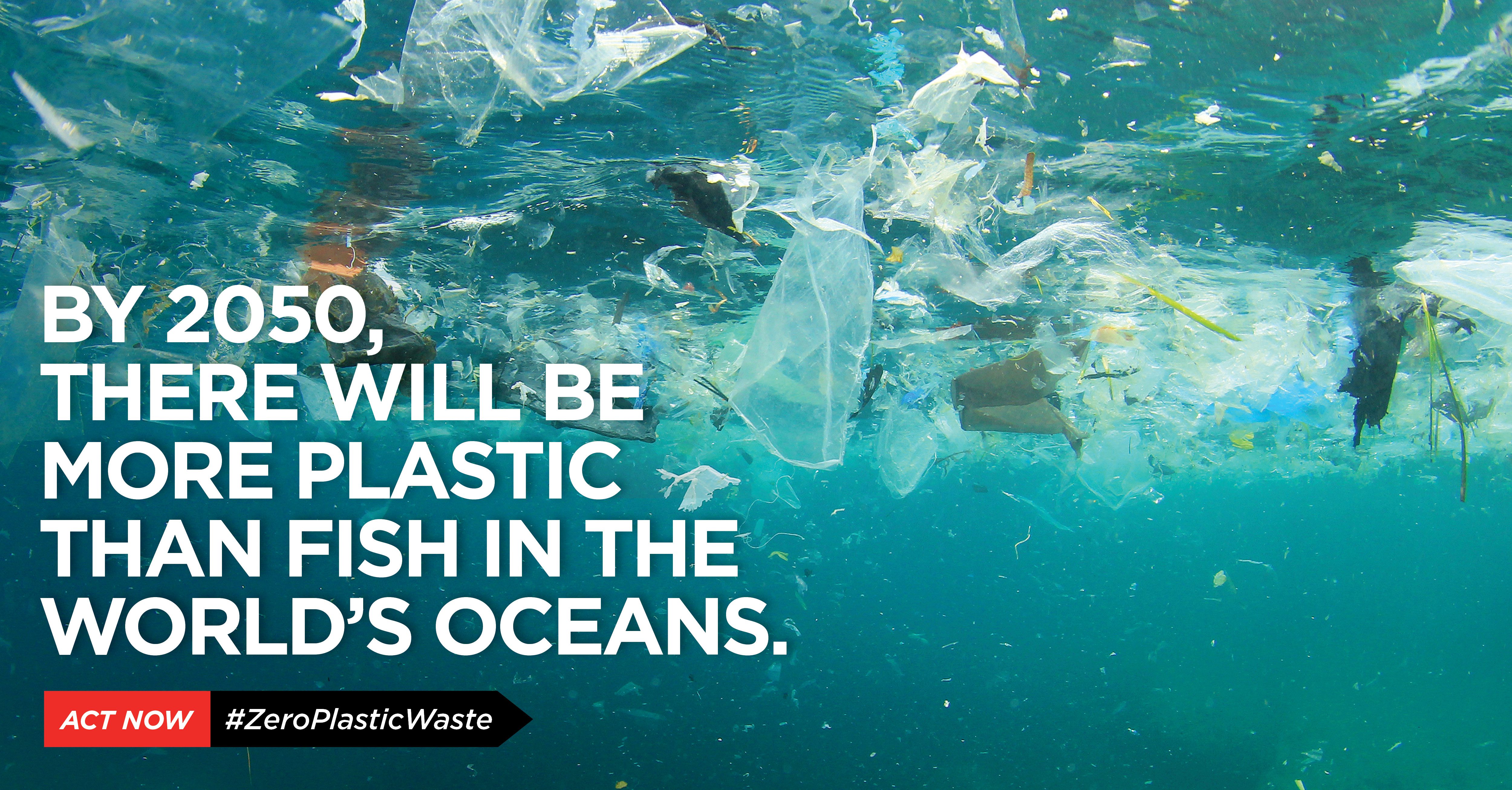 more plastic than fish in oceans
