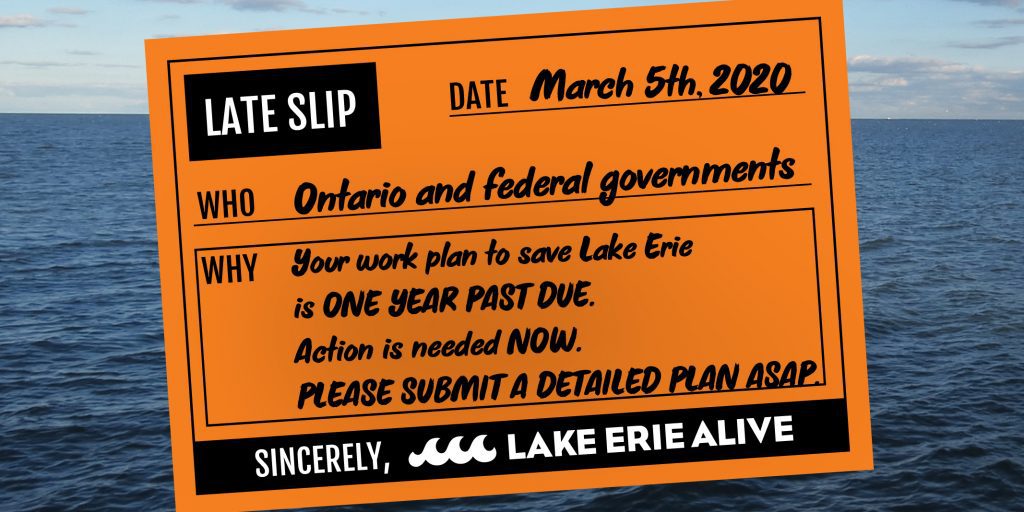 Lake Erie Canada-Ontario Domestic Action Plan