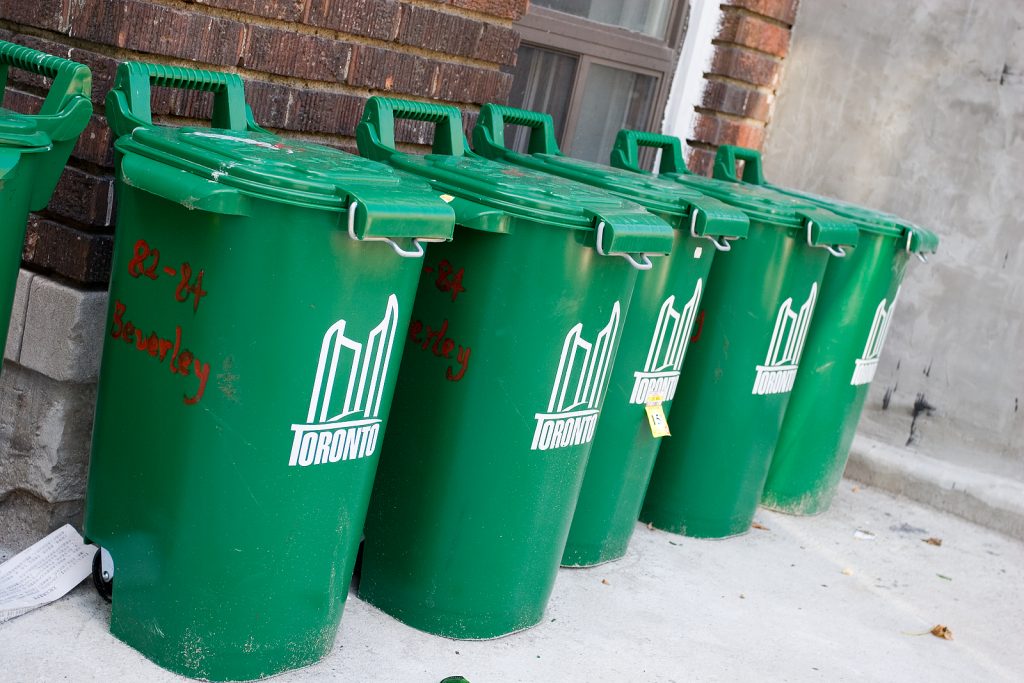 green bins