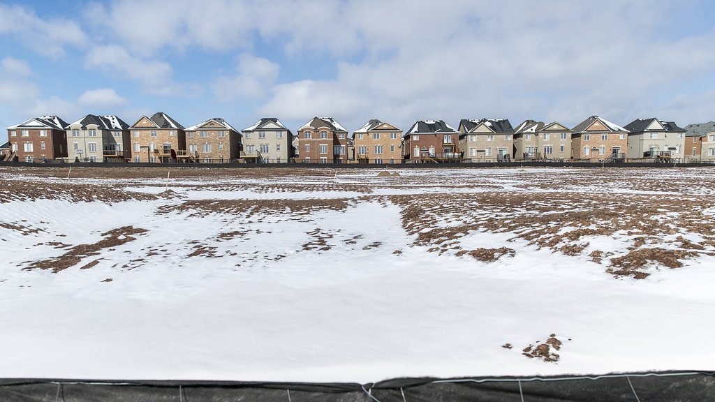 Cookie cutter single family homes