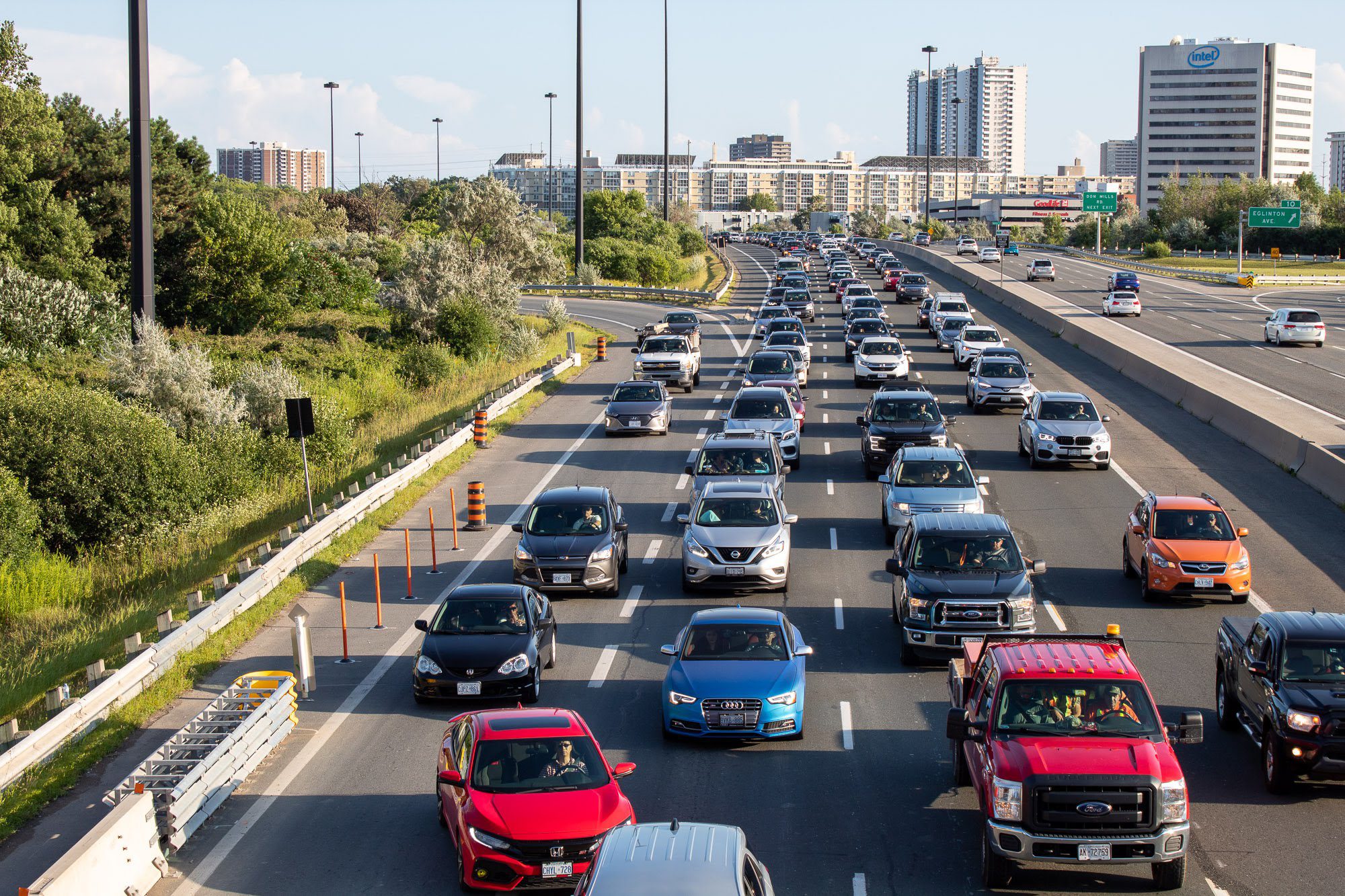 highway gridlock Toronto induced demand