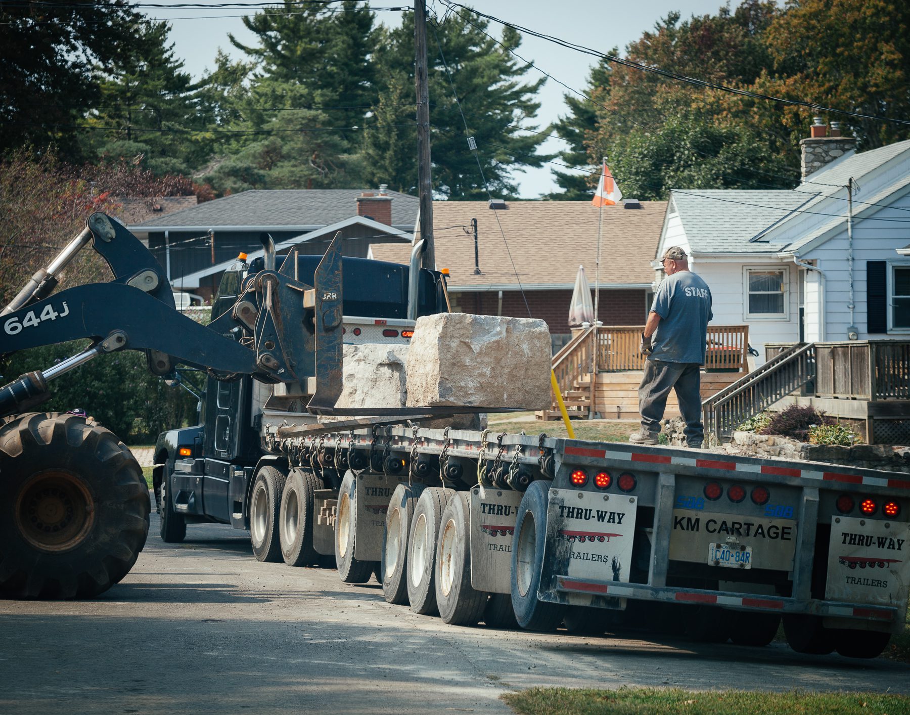 Fred recently spent over $100,000 installing a breakwall to protect his waterfront cottage. On Oct 31st, 2019, a severe storm hit the installation, destroying more than half of it. 