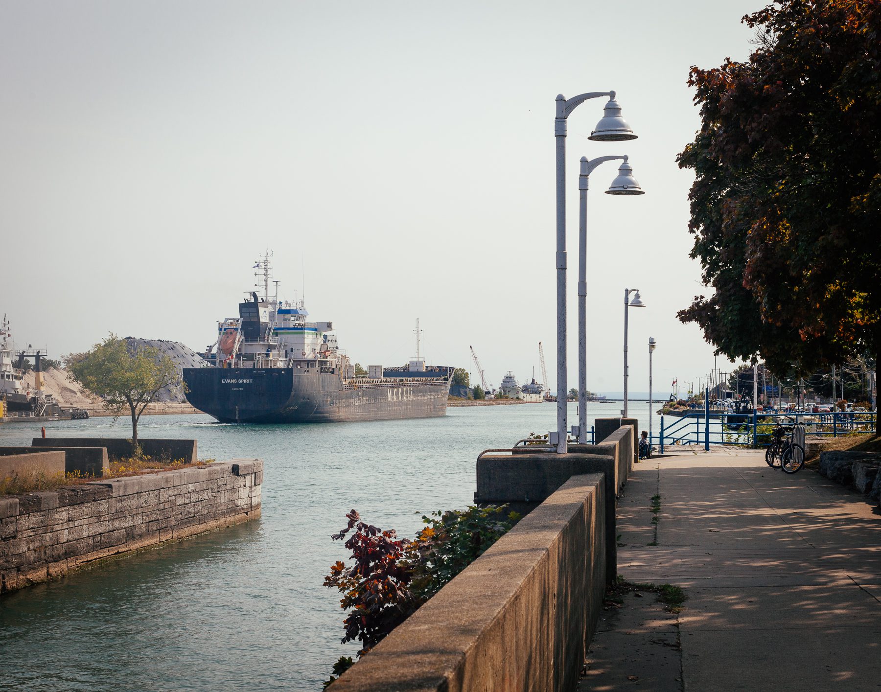 The Welland Canal, which connects Lake Ontario to Lake Erie, is a big part of Port Colborne’s identity. When Fred was a boy, he remembers how the community’s motto was “Port Colborne: site of the world’s longest locks.” While it is no longer the longest, it’s importance to the community has not changed.