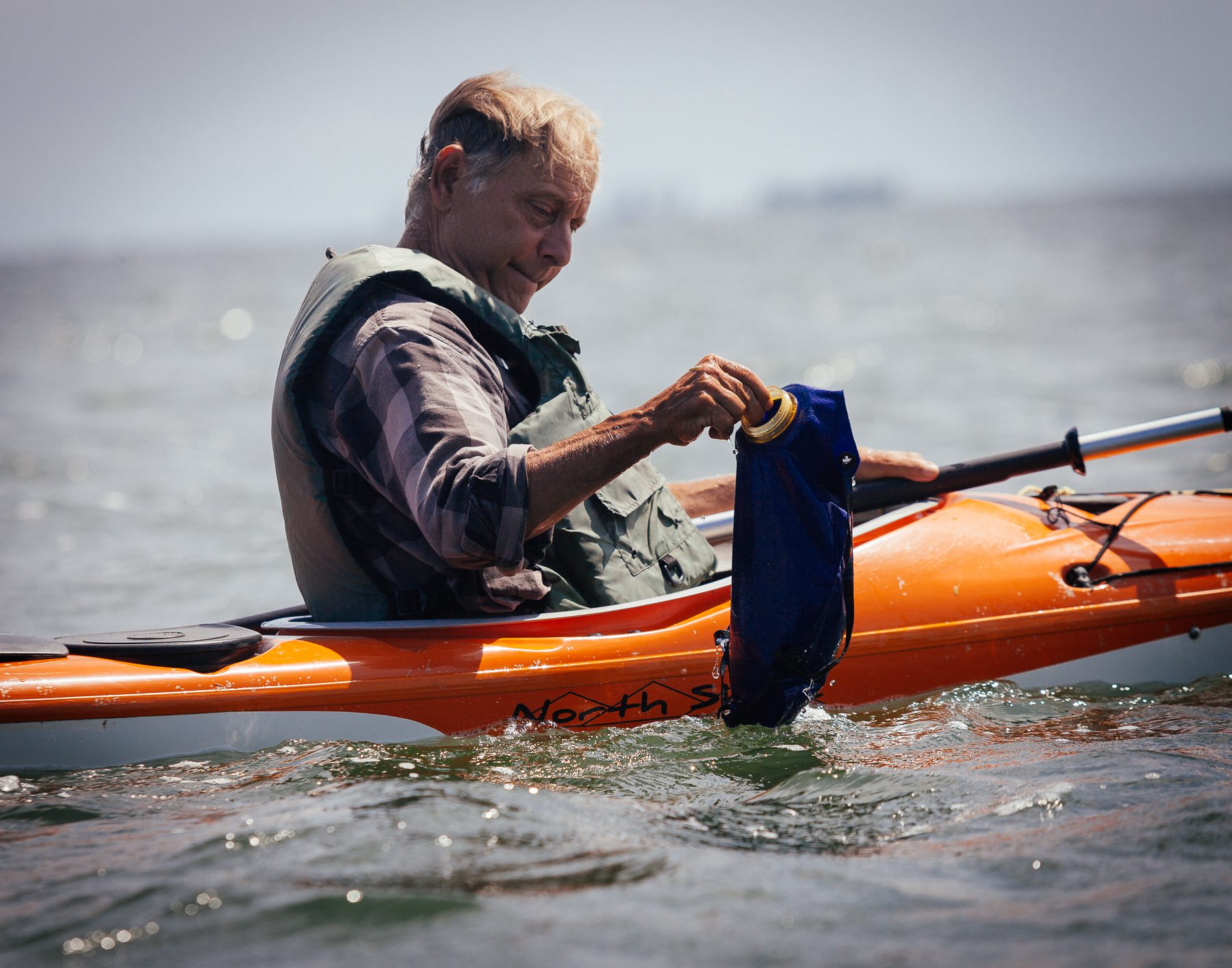 When he goes kayak camping out on the lake, Ken still drinks the water. He makes sure to get it out in the open water, never from the shore, and boil it. He knows how to spot and avoid microcystins  from toxic blue-green algae.