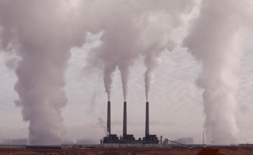 smoke stacks showing environmental racism