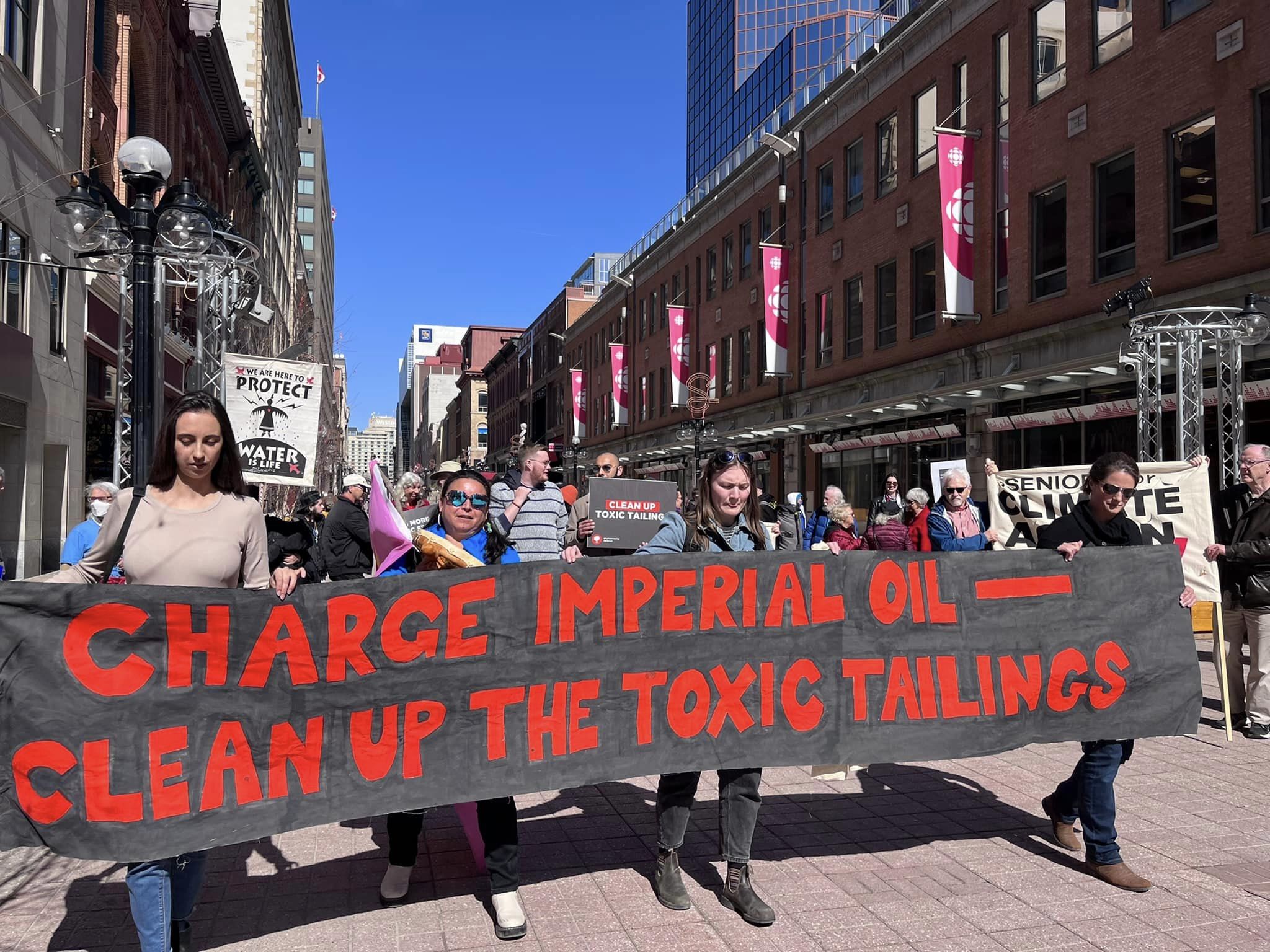 Clean Up Toxic Tailings: Rally Against Imperial Oil