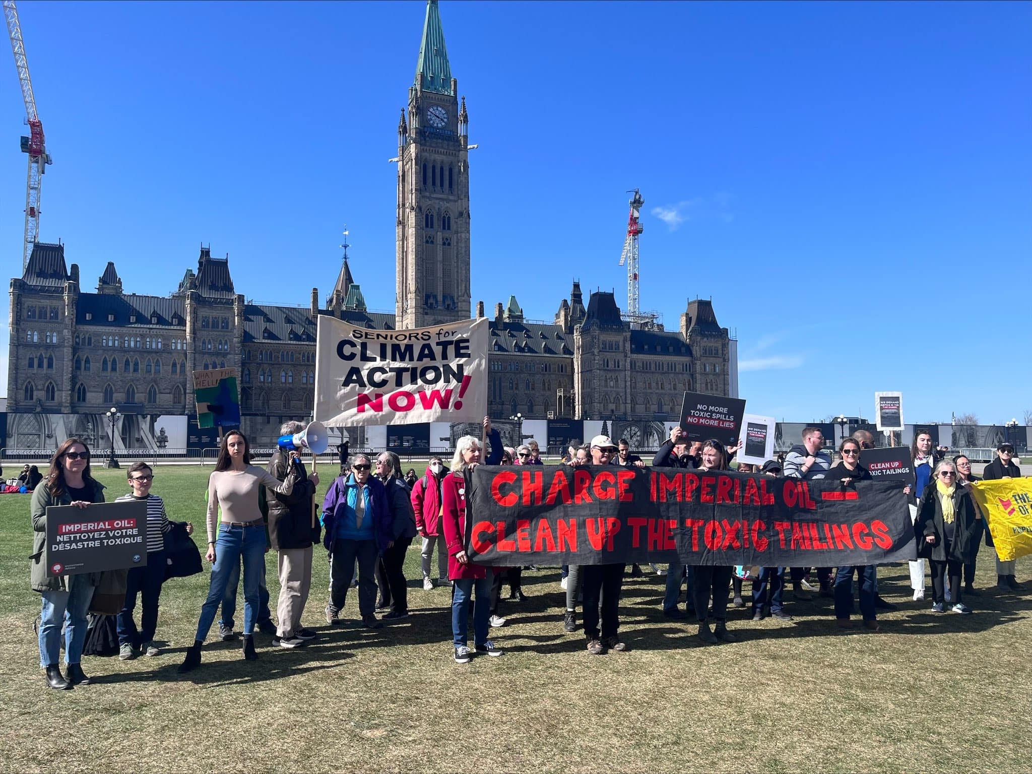 Clean Up Toxic Tailings: Rally Against Imperial Oil