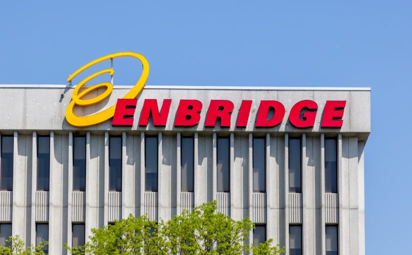 Exterior of the Enbridge Gas headquarters building in Toronto