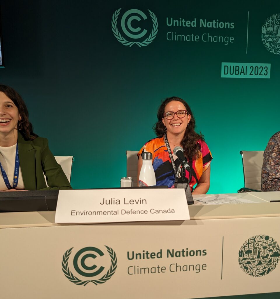 Julia Levin at COP28