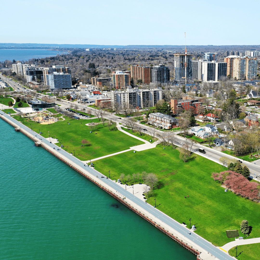 Waterfront in Burlington, Ontario