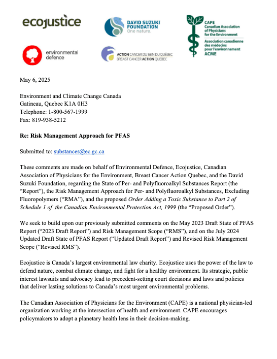 Scientist Highway 413 Letter