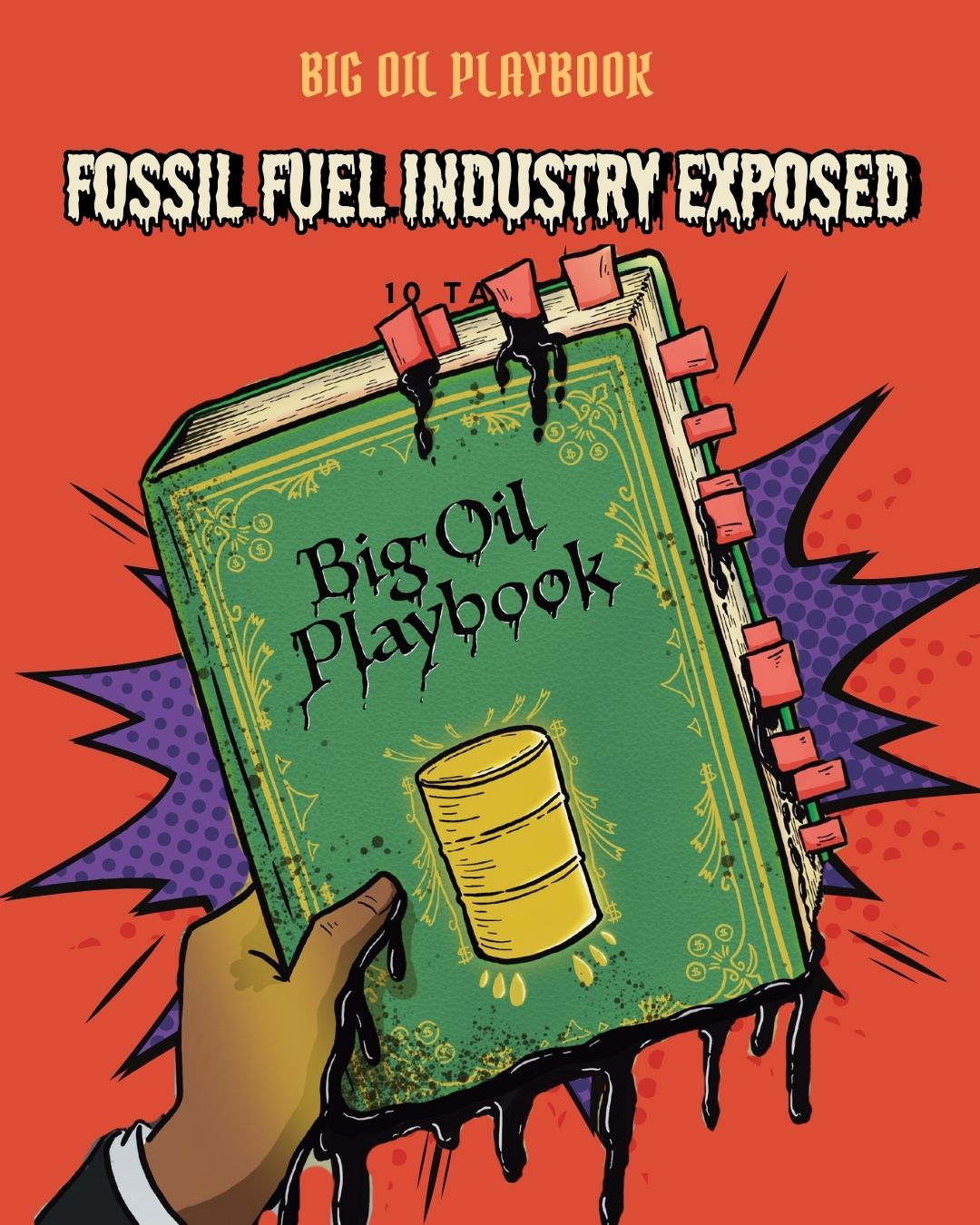Drawn to the Truth: An Illustrated Exposé of Big Oil’s Playbook